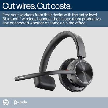 HP Poly Voyager 4310-M Microsoft Teams Certified USB-C Headset +BT700 dongle +Charging Stand