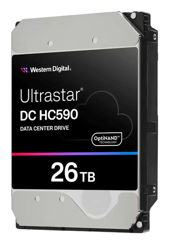 Western Digital DC HC590 internal hard drive 26 TB 7200 RPM 3.5" Serial ATA