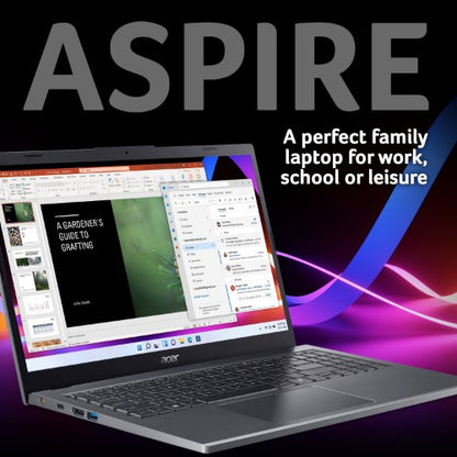 Acer Aspire 15 15 A15-51M - 15.6" Full HD, Intel Core i5-13420H, 16GB, 512GB SSD, Windows 11 Notebook