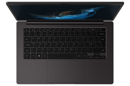 Samsung Galaxy Book2 Business Intel® Core™ i5 i5-1240P Laptop 35.6 cm (14") Full HD 8 GB DDR4-SDRAM 256 GB SSD Wi-Fi 6E (802.11ax) Windows 11 Pro Graphite