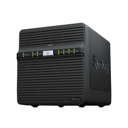 Synology DiskStation DS423 NAS/storage server Realtek RTD1619B 2 GB DDR4 DiskStation Manager Black