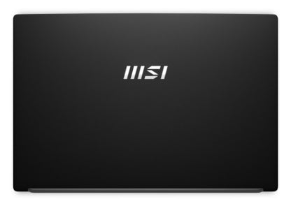 MSI Modern 15 H AI C1MG-003UK Intel Core Ultra 5 125H Laptop 39.6 cm (15.6") Full HD 16 GB DDR5-SDRAM 512 GB SSD Wi-Fi 6E (802.11ax) Windows 11 Home Black