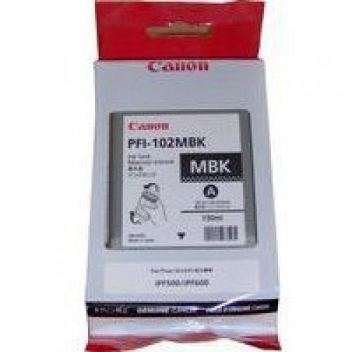 Canon 0895B001/PFI-102BK Ink cartridge black 130ml for Canon IPF 500/600/6000 S/700/750