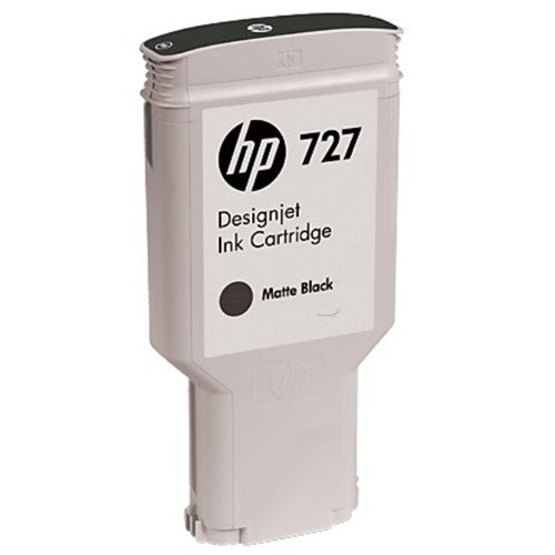 HP C1Q12A/727 Ink cartridge black matt 300ml for HP DesignJet T 920/930