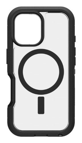 OtterBox Defender Series XT Clear for MagSafe for Apple iPhone 16, Dark Side