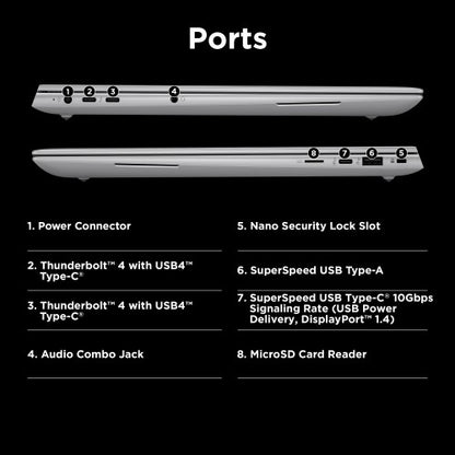 HP ZBook Studio G11 Intel Core Ultra 7 155H Mobile workstation 40.6 cm (16") WQUXGA 32 GB DDR5-SDRAM 512 GB SSD NVIDIA RTX 2000 Ada Wi-Fi 7 (802.11be) Windows 11 Pro Silver