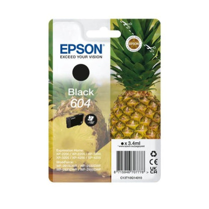 Epson C13T10G14010/604 Ink cartridge black, 150 pages 3,4ml for Epson XP-2200