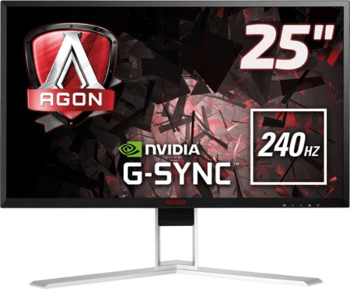 AOC AGON 1 AG251FG computer monitor 62.2 cm (24.5") 1920 x 1080 pixels Full HD LED Black, Red