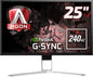 AOC AGON 1 AG251FG computer monitor 62.2 cm (24.5") 1920 x 1080 pixels Full HD LED Black, Red