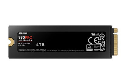 Samsung 990 Pro 4 TB M.2 PCI Express 4.0 NVMe V-NAND TLC