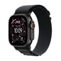 Apple Watch Ultra 3 GPS + Cellular 49mm Black Titanium Case with Black Alpine Loop - Small