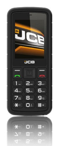 JCB TP-2F mobile phone 6.1 cm (2.4") 136 g Black, Orange