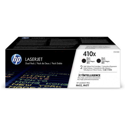 HP CF410XD/410X Toner cartridge black high-capacity twin pack, 2x6.5K pages ISO/IEC 19798 Pack=2 for HP Pro M 452