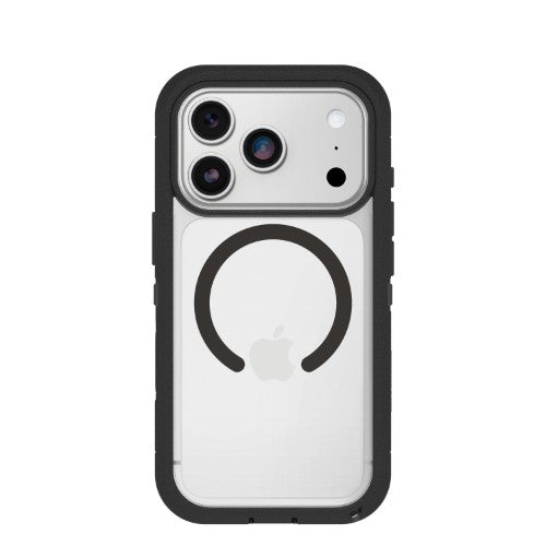 OtterBox Defender Pro XT Clear Series for Apple iPhone 17 Pro, transparent/black - No Retail Packaging