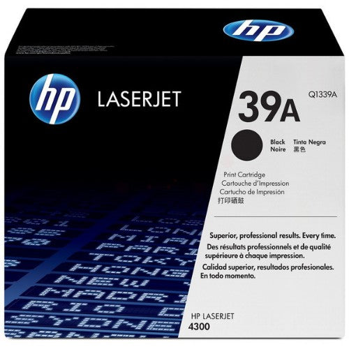 HP Q1339A/39A Toner cartridge black, 18K pages/5% for HP LaserJet 4300