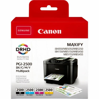 Canon 9290B006/PGI-2500BKCMY Ink cartridge multi pack Bk,C,M,Y 29,1ml + 3 x 9,6ml Pack=4 for Canon IB 4050