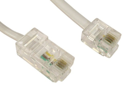 Cables Direct RJ45 - RJ11, 2m White