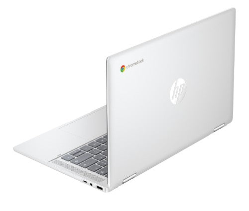 HP Chromebook x360 14b-cd0002na Intel® N N100 35.6 cm (14") Touchscreen HD 4 GB LPDDR5-SDRAM 128 GB eUFS Wi-Fi 6 (802.11ax) ChromeOS Silver