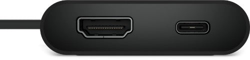 DELL DA225 Wired USB 3.2 Gen 1 (3.1 Gen 1) Type-C Black