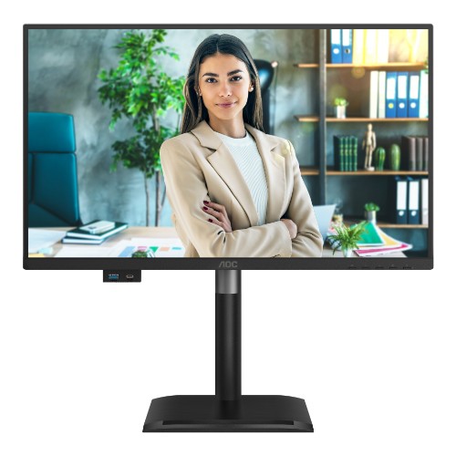 AOC 24P4U computer monitor 60.5 cm (23.8") 1920 x 1080 pixels Full HD Black