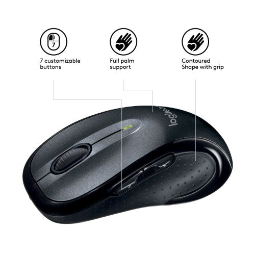 Logitech M510 mouse RF Wireless Laser