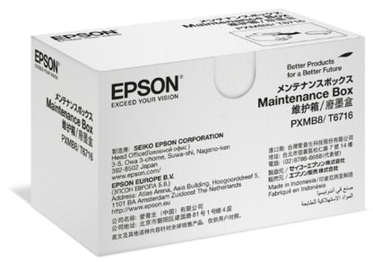 Epson C13T671600/T6716 Ink waste box, 50K pages 19.9ml for Epson WF-C 5210/529R/5290/M 5299