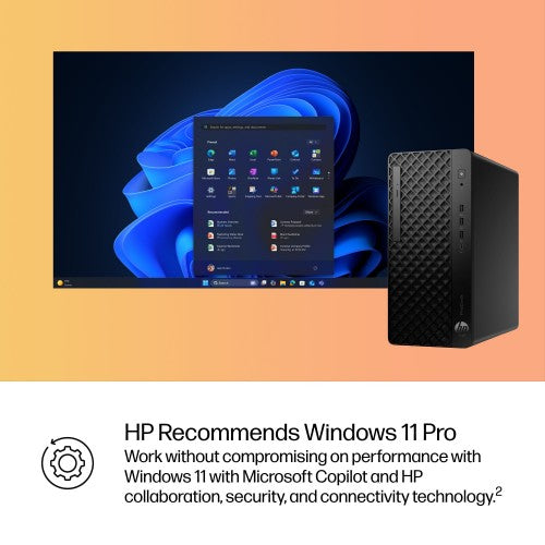 HP ProDesk 4 Tower G1i Wolf Pro Security Edition Intel Core Ultra 7 265 32 GB DDR5-SDRAM 1 TB SSD NVIDIA RTX A400 Windows 11 Pro PC AI PC Black