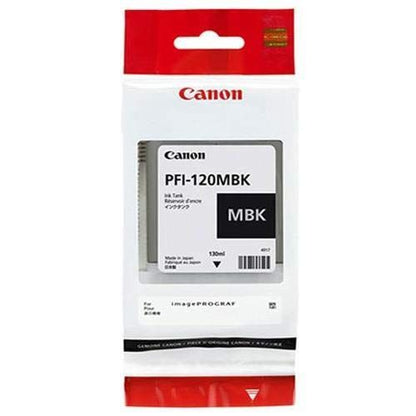 Canon 2884C001/PFI-120MBK Ink cartridge black matt 130ml for Canon IPF GP-200/TM-200/TM-255