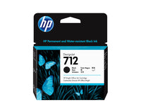HP 3ED71A/712 Ink cartridge black 80ml for HP DesignJet T 200