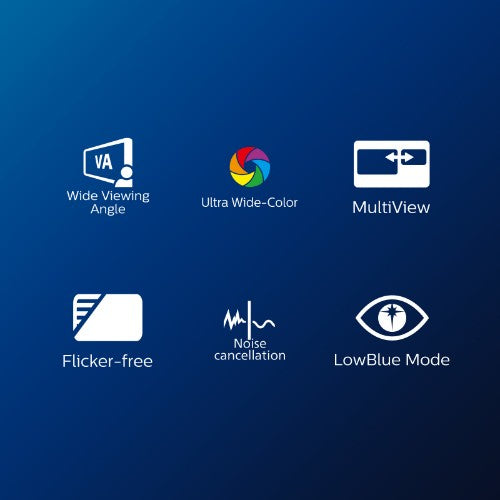 Philips 5000 series 34E1C5600HE/00 computer monitor 86.4 cm (34") 3440 x 1440 pixels 4K Ultra HD LED Black