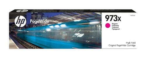 HP F6T82AE/973X Ink cartridge magenta, 7K pages ISO/IEC 24711 82ml for HP PageWide P 55250/Pro 452/Pro 477