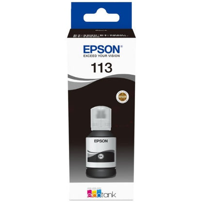 Epson C13T06B140/113 Ink bottle black, 7.5K pages 127ml for Epson ET-M 16600/5150/5800