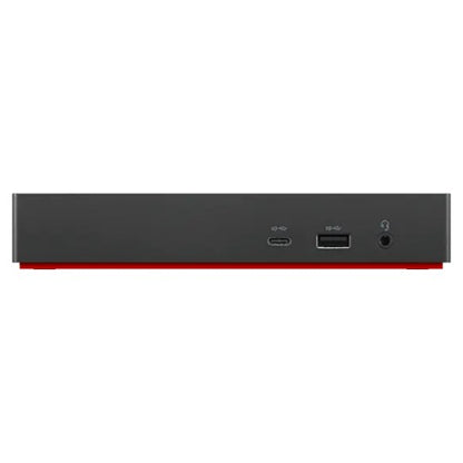 Lenovo 40AY0135UK laptop dock/port replicator Wired USB 3.2 Gen 1 (3.1 Gen 1) Type-C Black