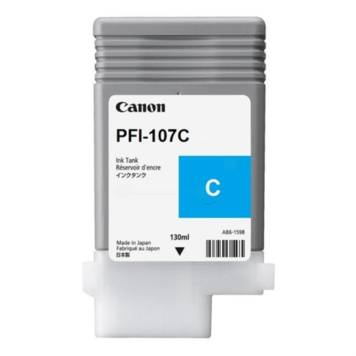 Canon 6706B001/PFI-107C Ink cartridge cyan 130ml for Canon IPF 670/680