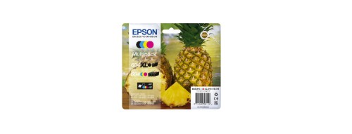 Epson C13T10H94010/604XL/604 Ink cartridge multi pack 1xBk HC + 1x C,M,Y 500pg + 3x130pg Pack=4 for Epson XP-2200
