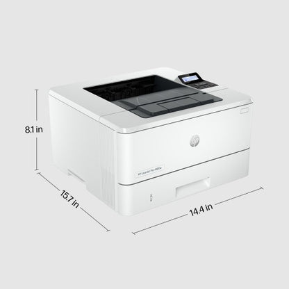HP LaserJet Pro 4002dw Wireless Black and white Printer, Ethernet Only