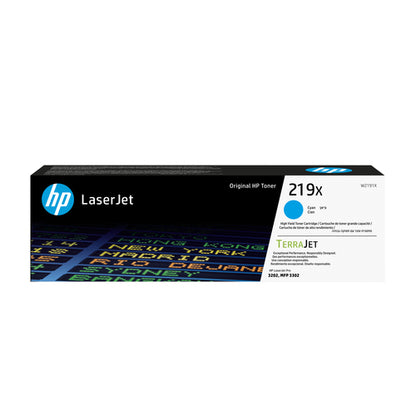 HP W2191X/219X Toner cartridge cyan high-capacity, 2.5K pages ISO/IEC 19798 for HP CLJ Pro 3202/e