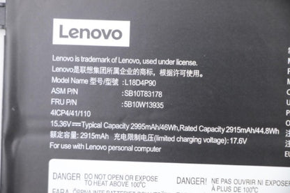 Lenovo 5B10W13935 laptop spare part Battery