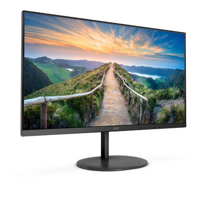 AOC V4 Q24V4EA computer monitor 60.5 cm (23.8") 2560 x 1440 pixels 2K Ultra HD LED Black