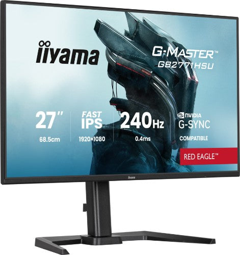 iiyama G-MASTER GB2771HSU-B1 computer monitor 68.6 cm (27") 1920 x 1080 pixels Full HD Black