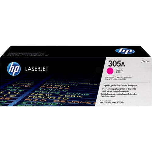 HP CE413A/305A Toner cartridge magenta, 2.6K pages ISO/IEC 19798 for HP LaserJet M 375
