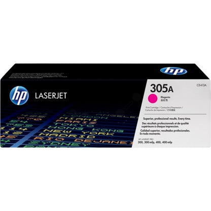 HP CE413A/305A Toner cartridge magenta, 2.6K pages ISO/IEC 19798 for HP LaserJet M 375