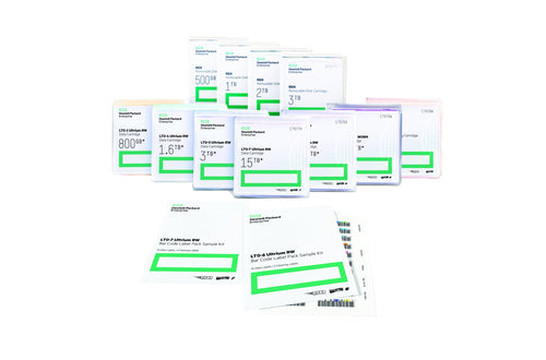 HPE LTO-5 Ultrium RW Bar Code Label Pack