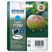 Epson C13T12924010/T1292 Ink cartridge cyan, 460 pages ISO/IEC 24711 7ml for Epson Stylus BX 320/SX 235 W/SX 420/SX 525/WF 3500