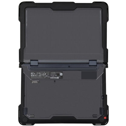 Techair TACHS006 Protective Hard Shell case for Lenovo 100e/100w/300e/300w 4th Gen Chromebook, 11.6 black/clear