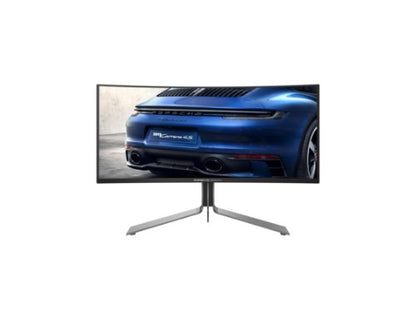 AOC Porsche PD34 computer monitor 86.4 cm (34") 3440 x 1440 pixels Wide Quad HD QD-OLED Black