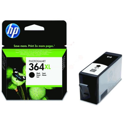 HP CN684EE/364XL Ink cartridge black high-capacity, 550 pages ISO/IEC 24711 18ml for HP PhotoSmart B 110/C 309/D 5460/Plus/Premium