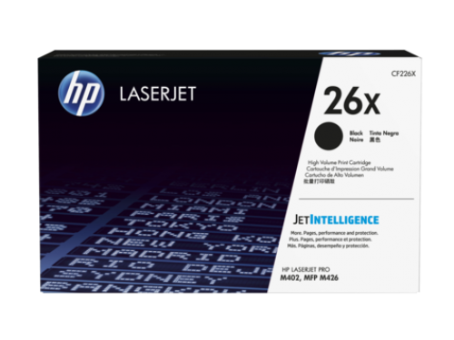 HP CF226X/26X Toner cartridge high-capacity, 9K pages ISO/IEC 19752 for HP LaserJet M 402/e