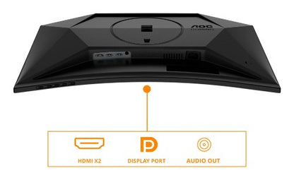 AOC G4 CQ27G4X computer monitor 68.6 cm (27") 2560 x 1440 pixels Quad HD LCD Black