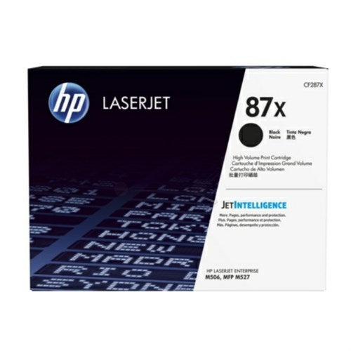 HP CF287X/87X Toner cartridge high-capacity, 18K pages ISO/IEC 19752 for HP LaserJet M 506